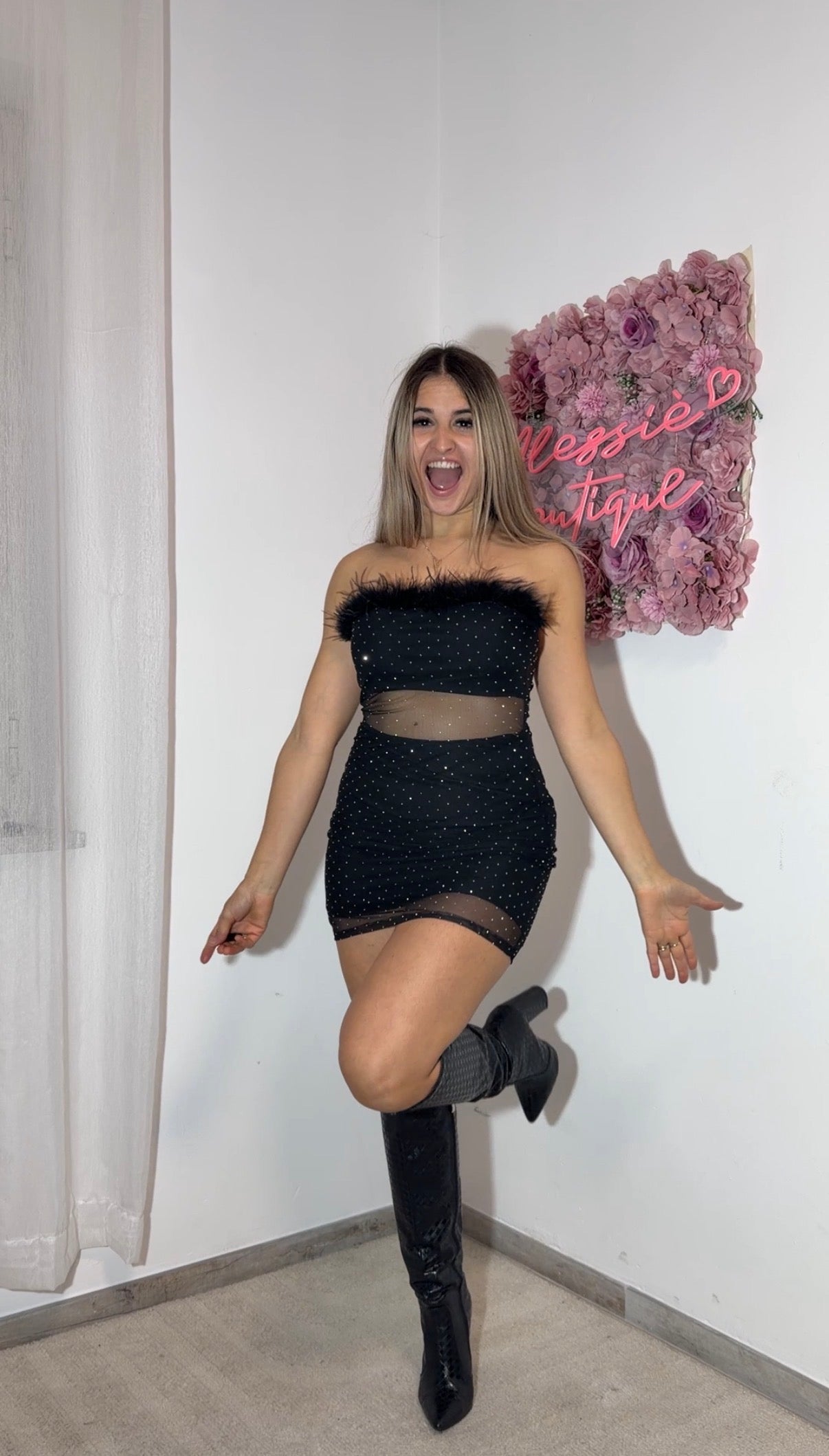 Abitino strass&piume