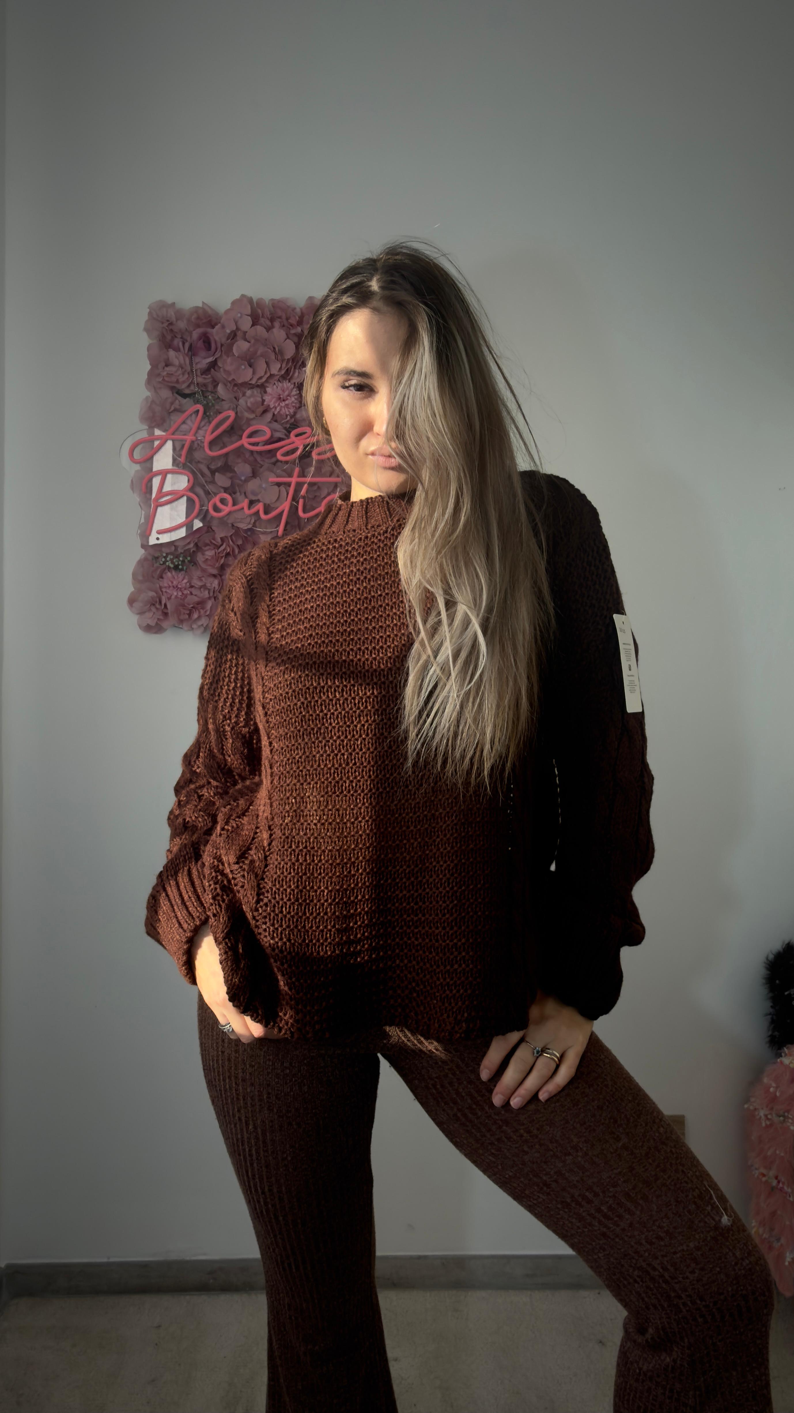 Maglione brown