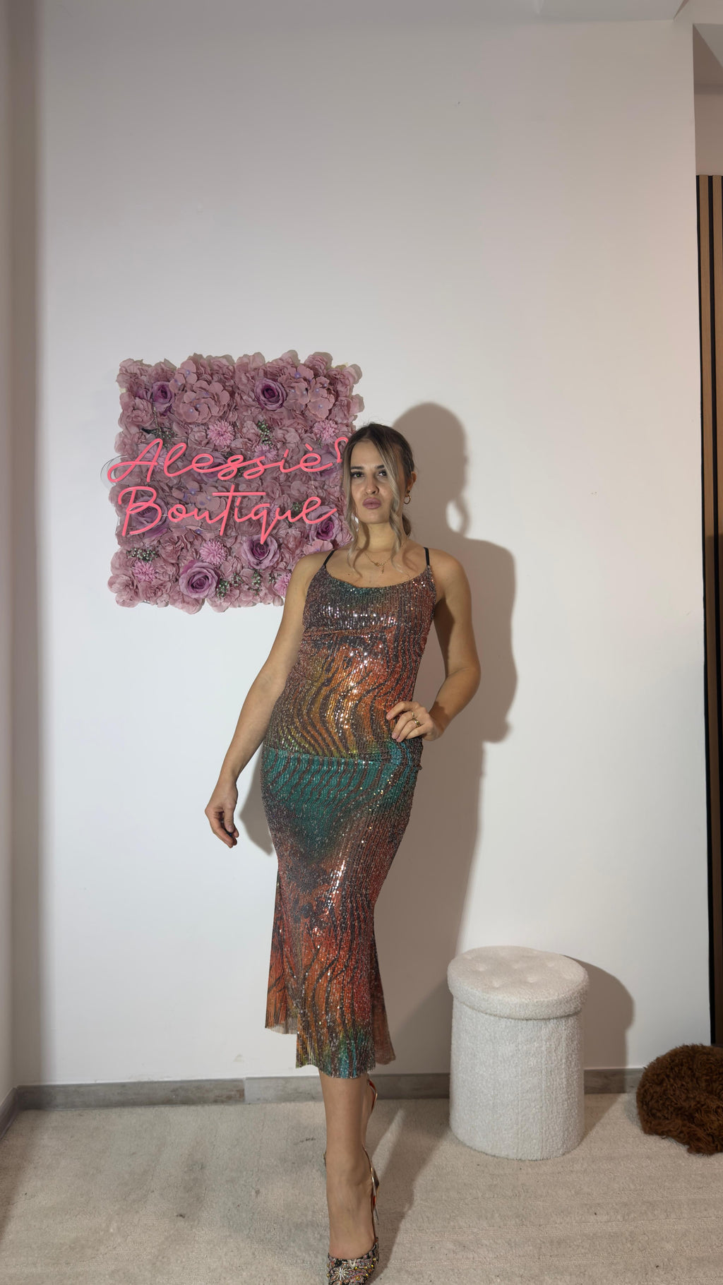 Abito pailettes