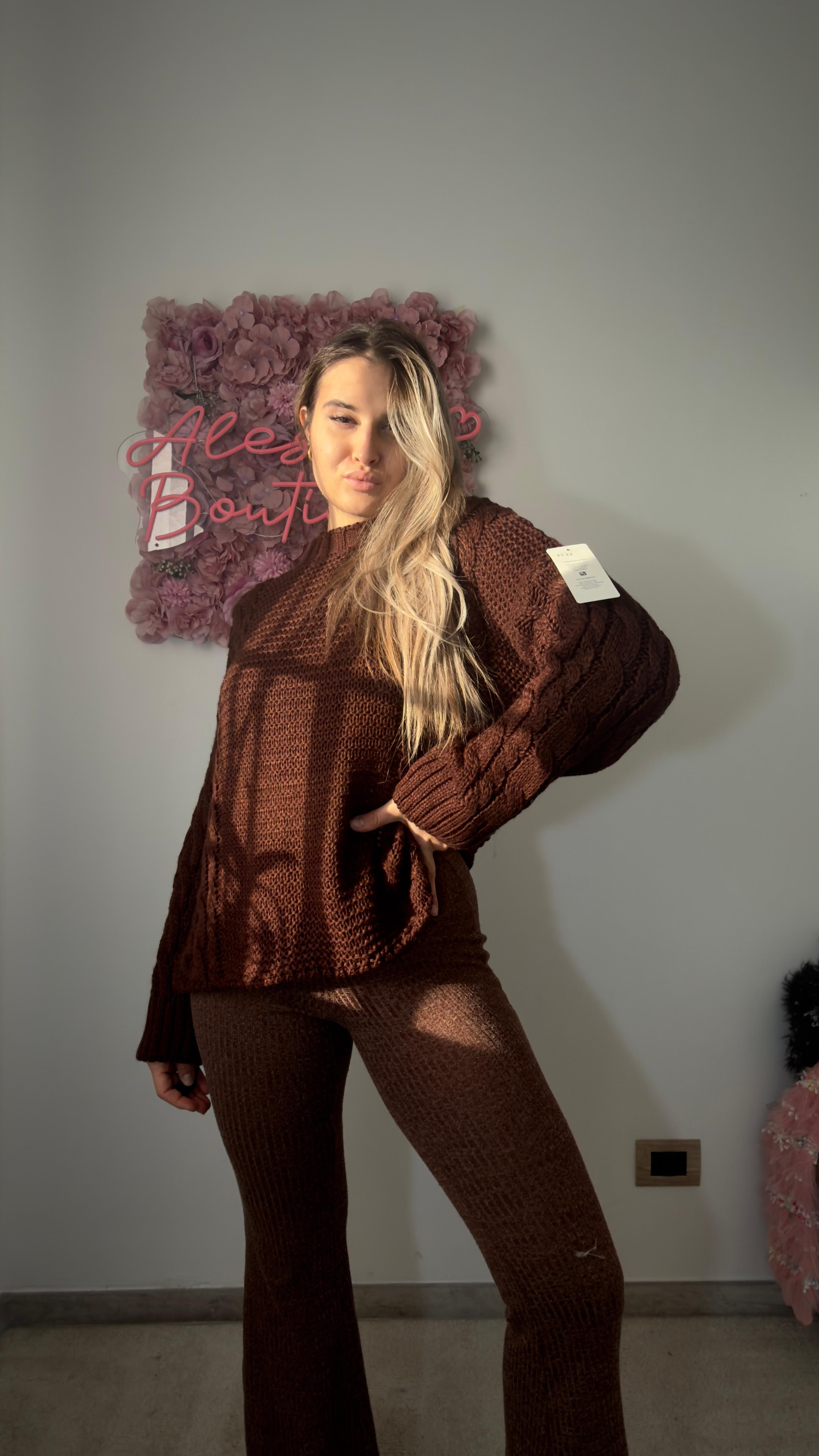 Maglione brown