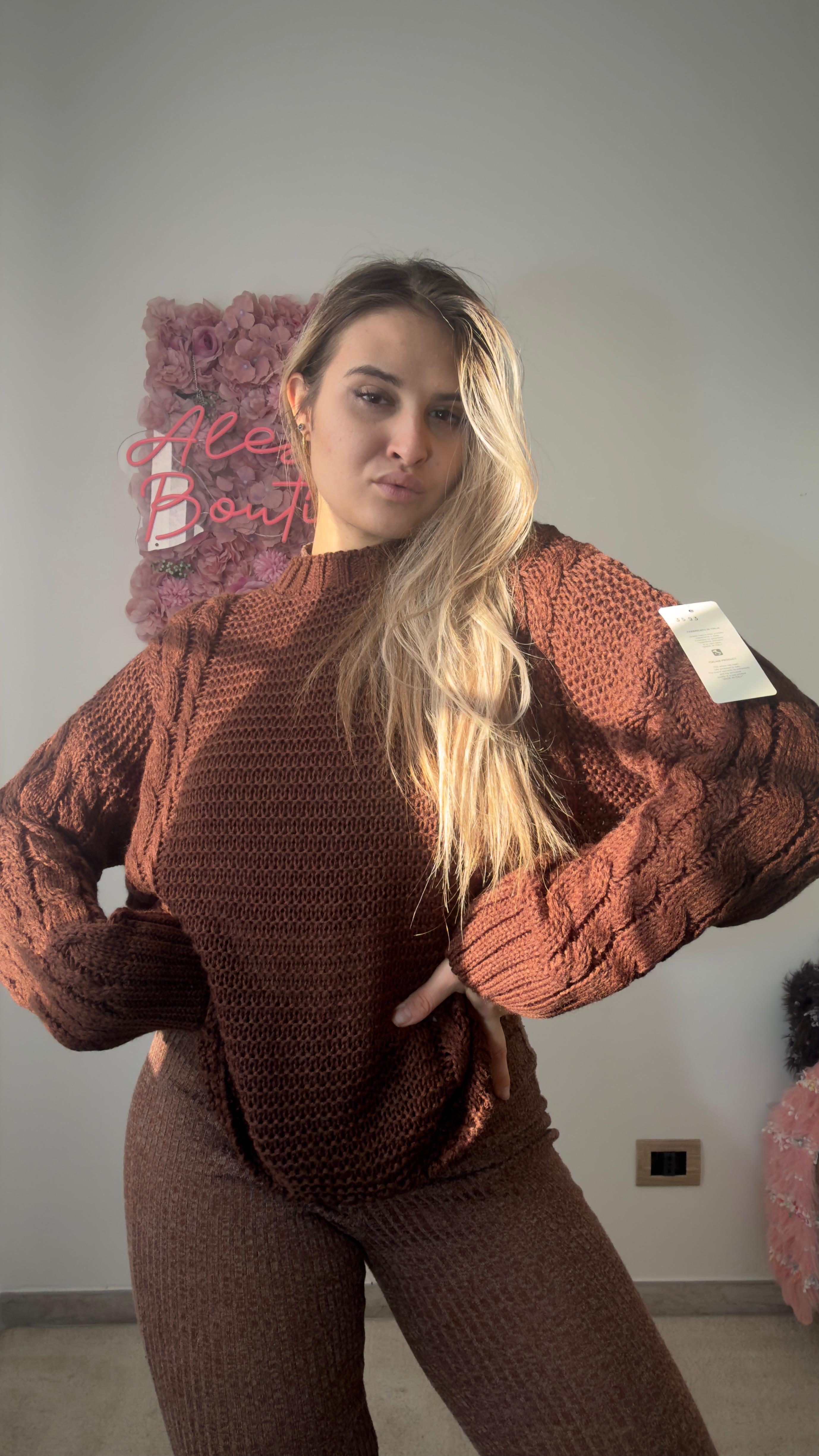 Maglione brown