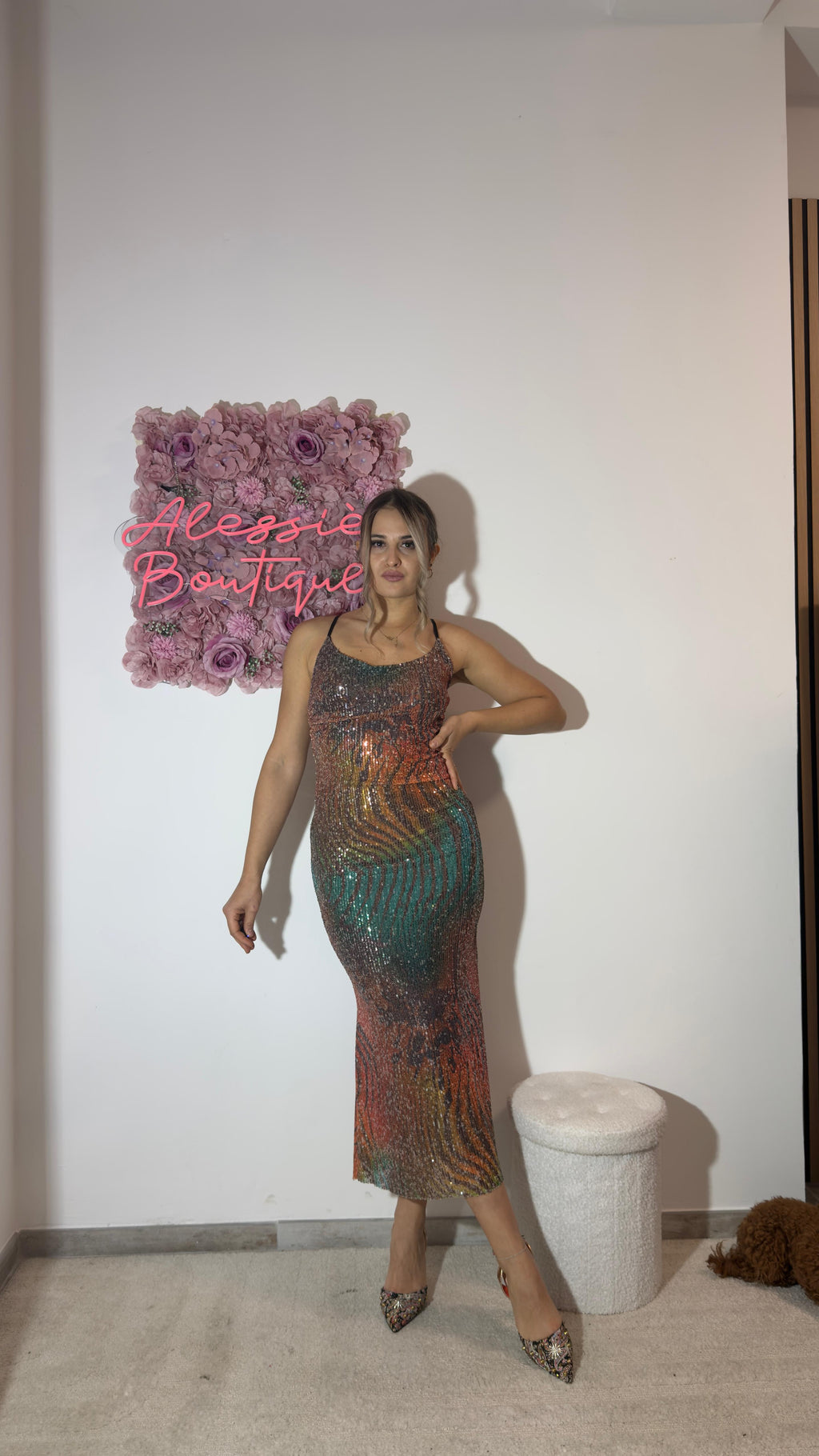 Abito pailettes