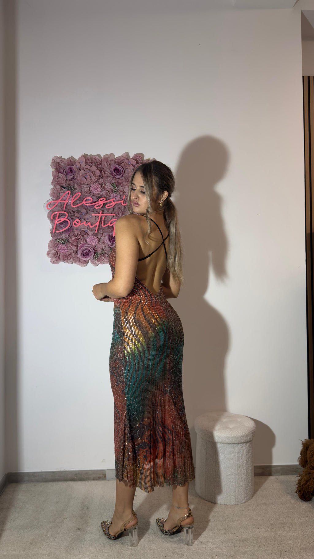 Abito pailettes