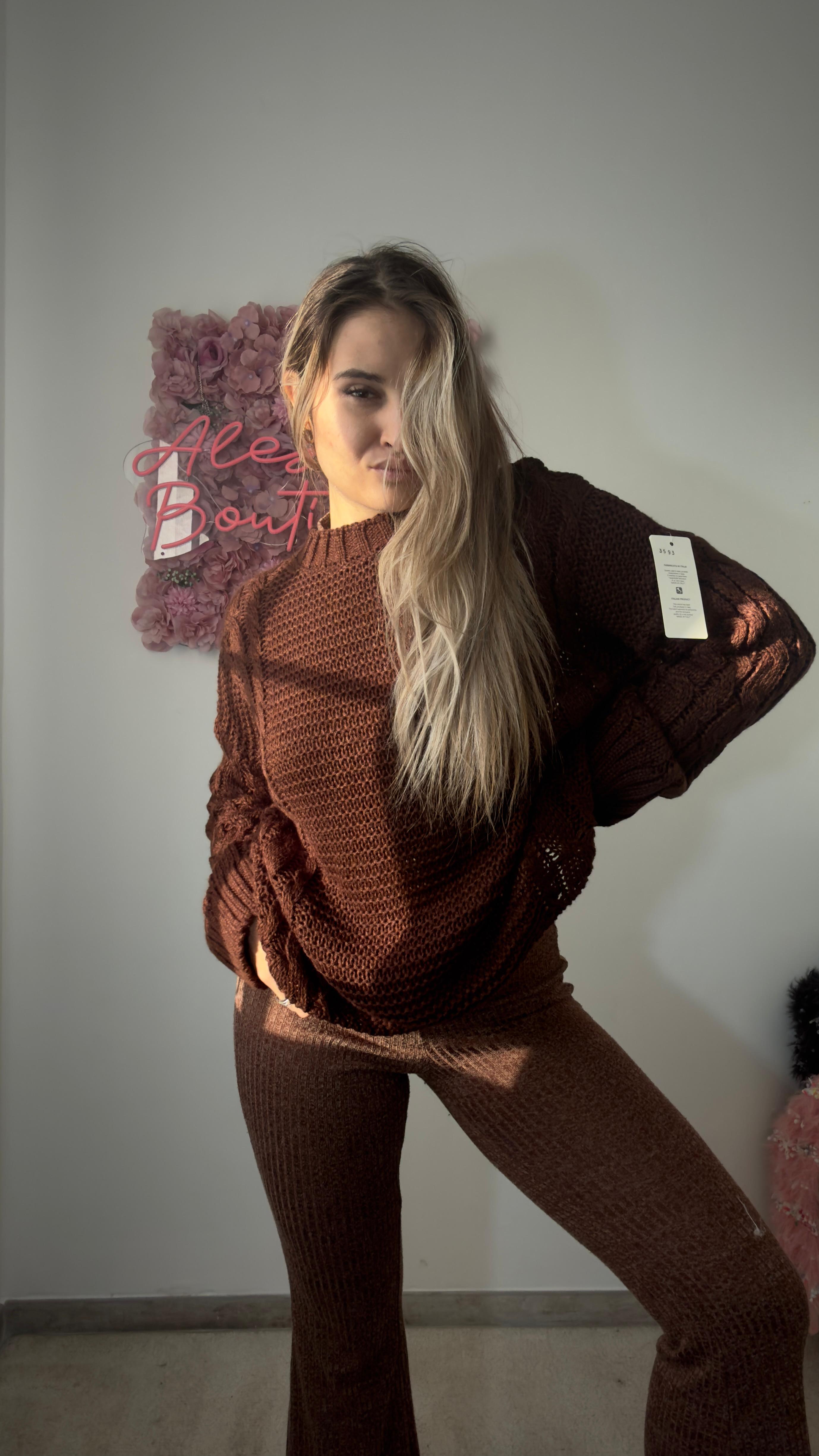 Maglione brown